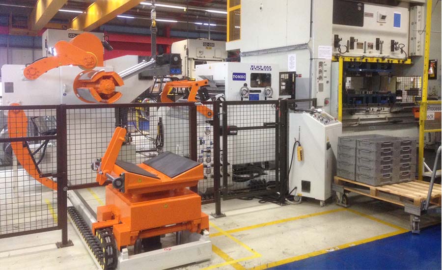 3 In 1 NC Servo Straightener Feeder w / Uncoiler TLN3 Series