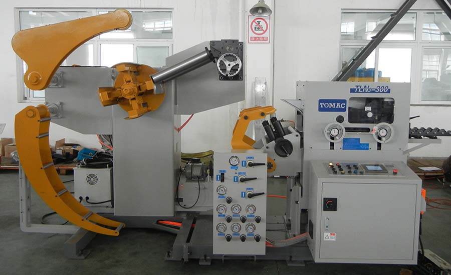 3 In 1 NC Servo Straightener Feeder w / Uncoiler TLN3 Series