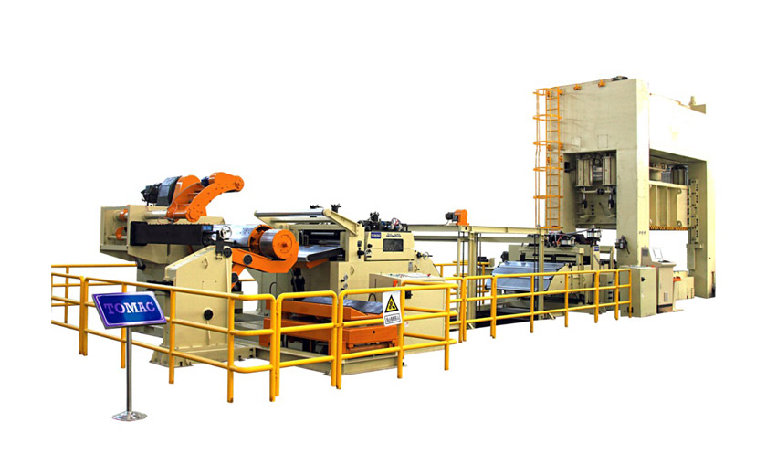 Cut to Length System Multiblanking Line